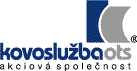 Logo akciov� spole�nosti KOVOSLU�BA OTS